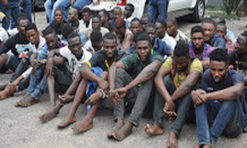 Police harvest criminals in Lagos , arrest 51 cultists, 17 armed robbers, drug peddlers, others