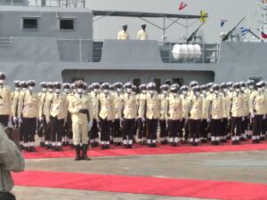 Maritime Security: Buhari pats Navy in the back says it’s major contributor in nation’s economic wellbeing 