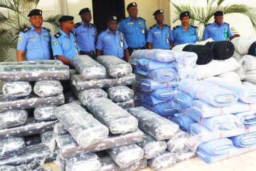 Again, IGP Baba procures vehicles, body armours, uniforms others for immediate distribution