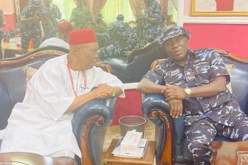INSECURITY: CP Ali meets with traditional rulers,visits Agbor railway station, assures safety