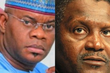 R-E-V-E-A-L-E-D! Real Reason Yahaya Bello, Aliko Dangote on Collision Course