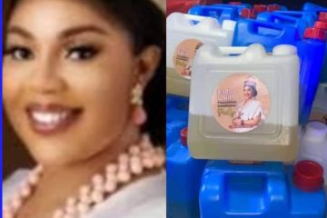 Police grill Lagos socialite over gift of fuel as souvenirs…I’m sorry, she apologizes