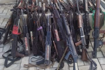 Police joint operation sting 7 arms dealers in Jos, recover arms, ammunition